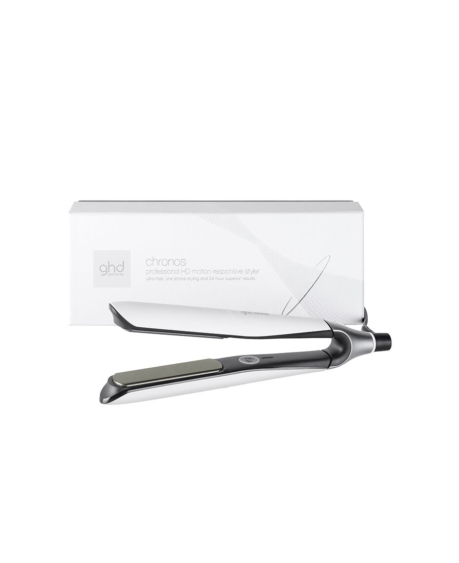 ghd Chronos straightner in white