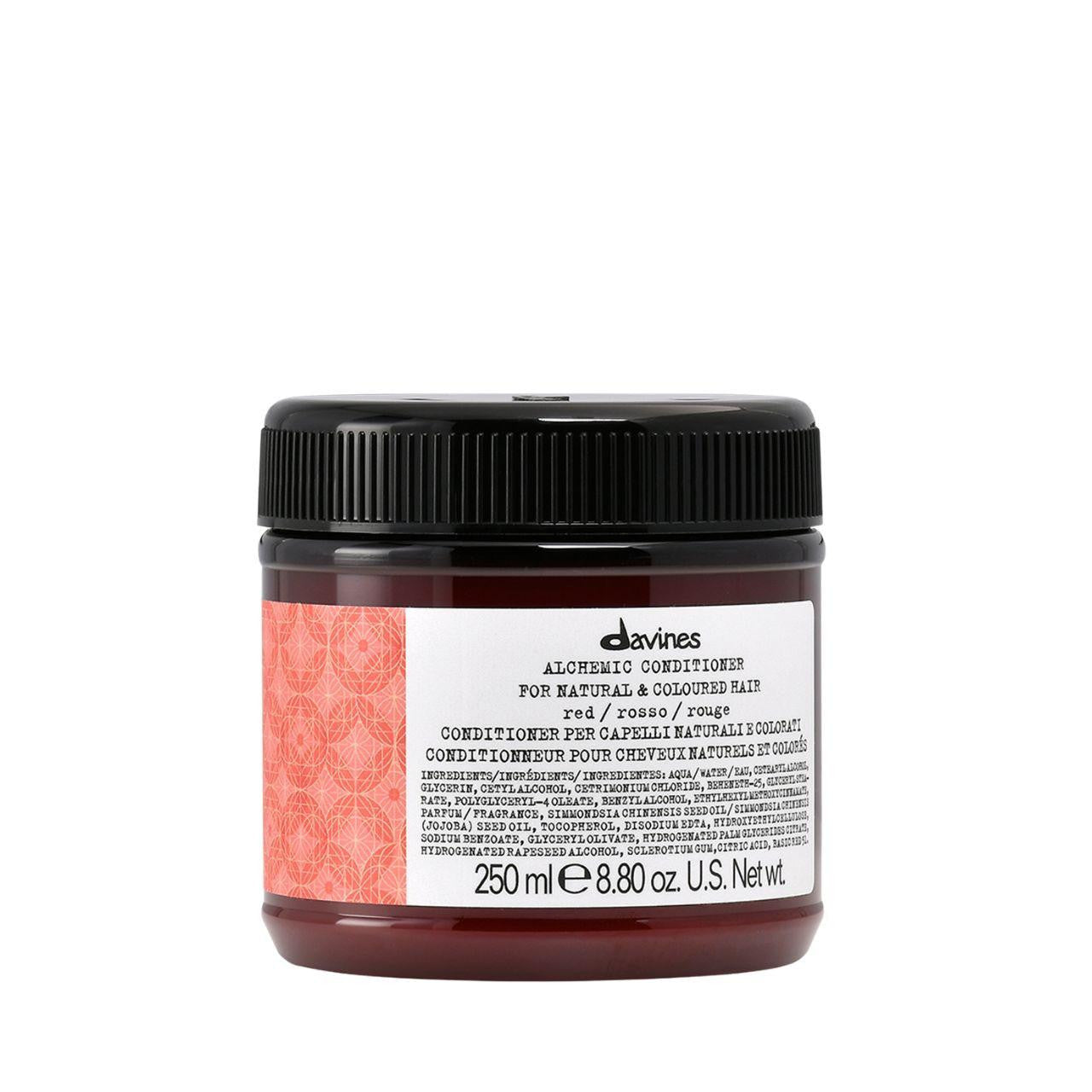 Davines ALCHEMIC Conditioner Red - Illuminating red hair conditioner