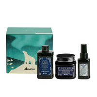 Thumbnail for Davines hair care products including a box, bottles, and a jar on a white background