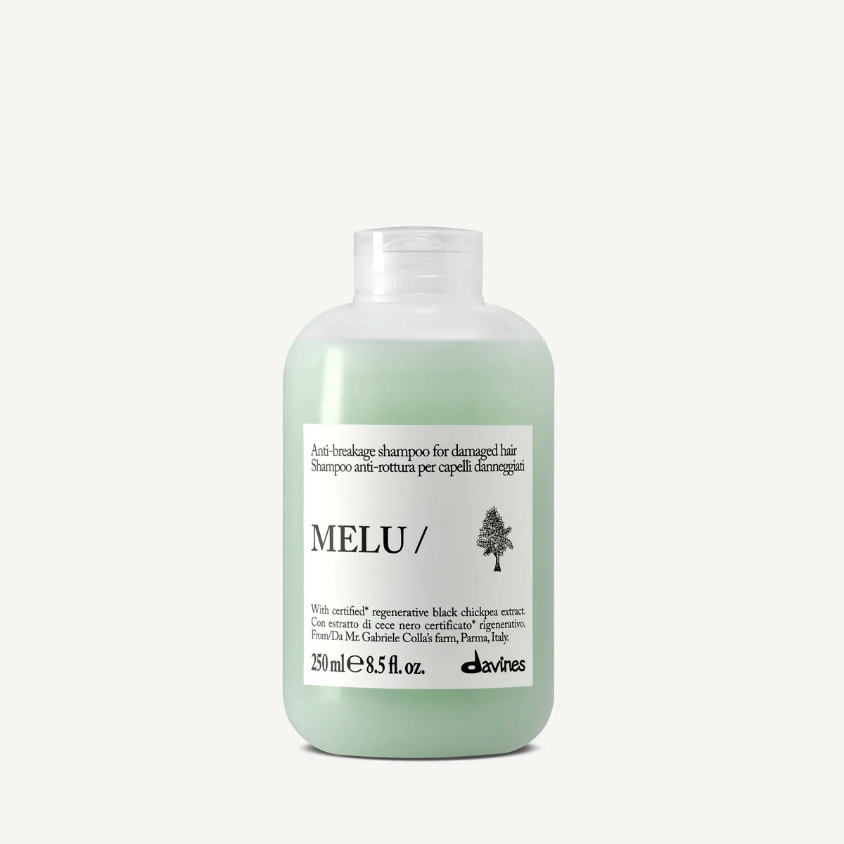 Davines MELU Shampoo - Anti-Breakage Shampoo for Damaged or Long Hair