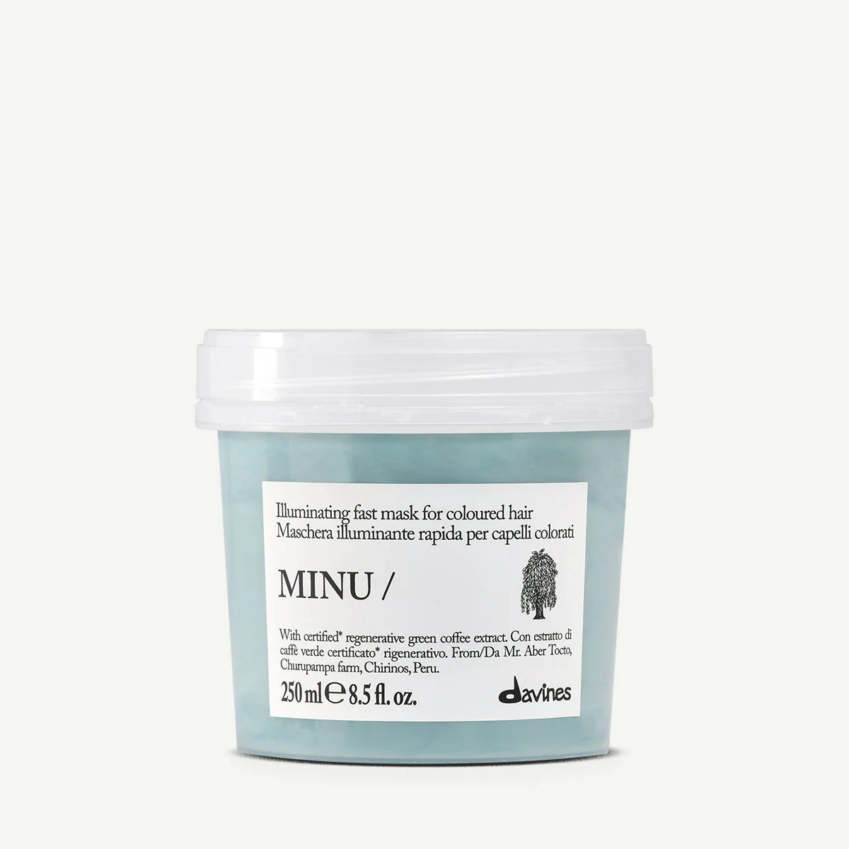 Davines MINU Hair Mask 250ml – Colour Protecting Hair Mask for Coloured Hair