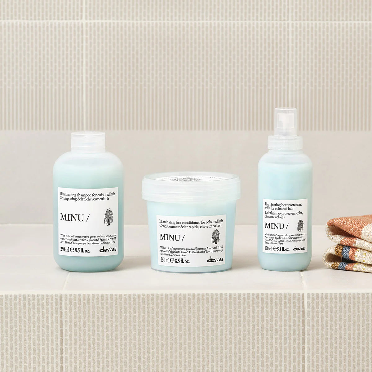 Davines minu products 