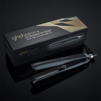 Thumbnail for ghd platinum+ hair straightener with packaging on a black background