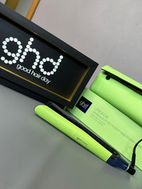 Thumbnail for ghd chronos in cyber lime - colour crush collection