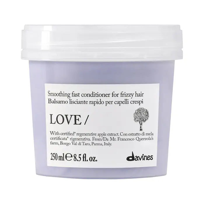 Davines LOVE Smoothing Conditioner – 250ml | Anti-Frizz Conditioner for Unruly Hair