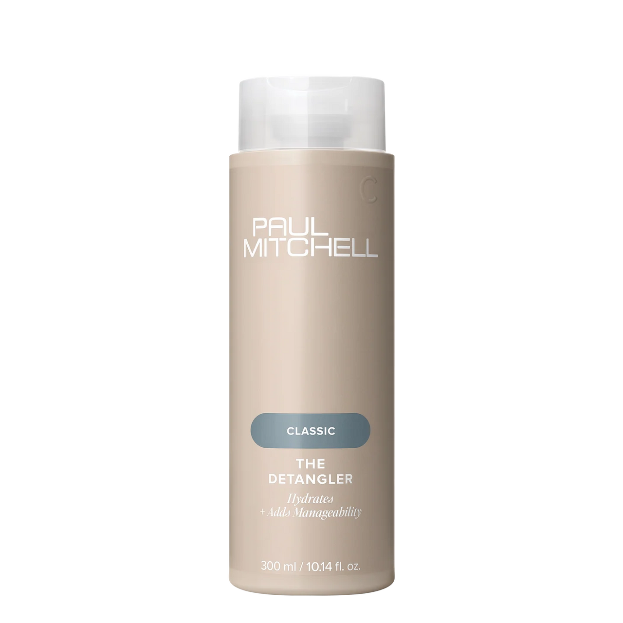 Paul Mitchell The Detangler bottle on a white background