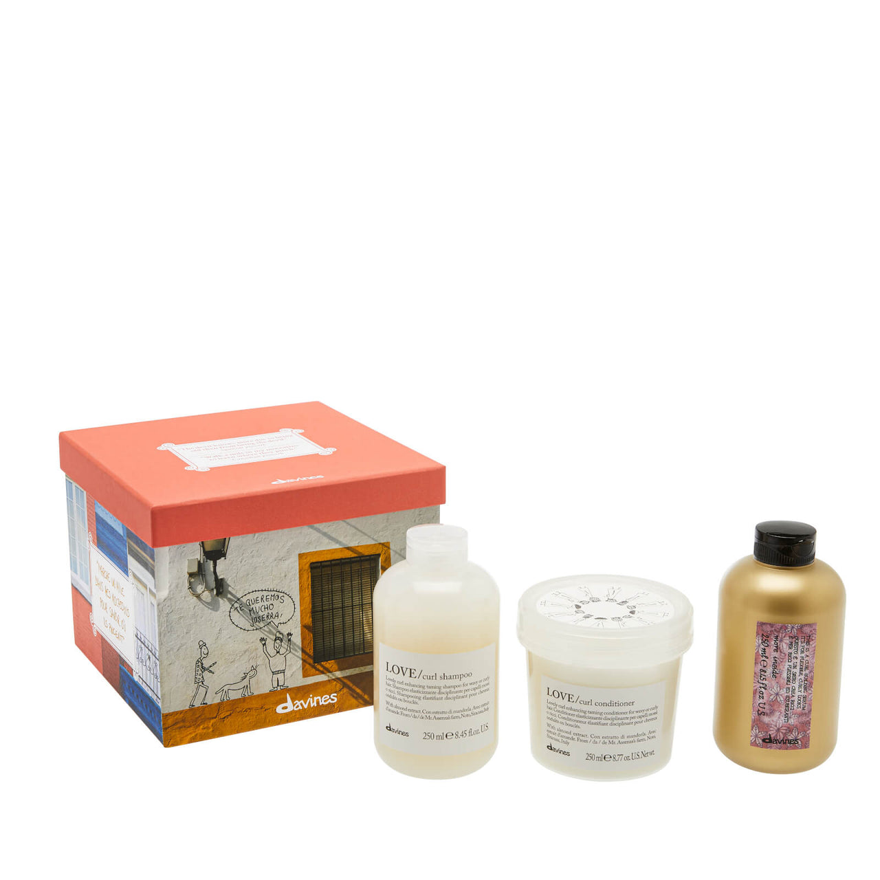 Davines Gift Set with Love Curl for Curly Hair