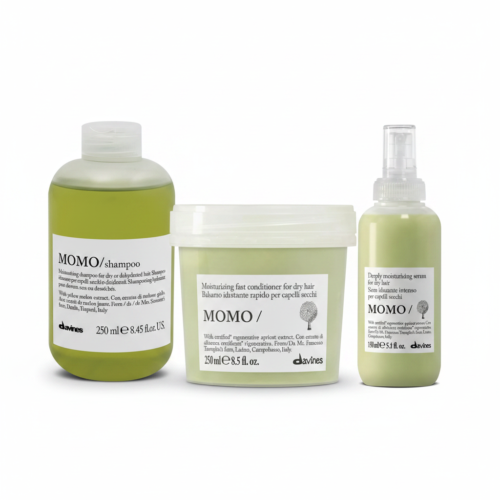 Davines MOMO Moisturising Trio | For Dry & Dehydrated Hair