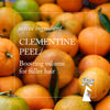 Thumbnail for Close-up of clementines with text about active ingredient and hair benefits.