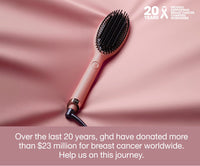 Thumbnail for ghd Glide Smoothing Hot Brush Pink