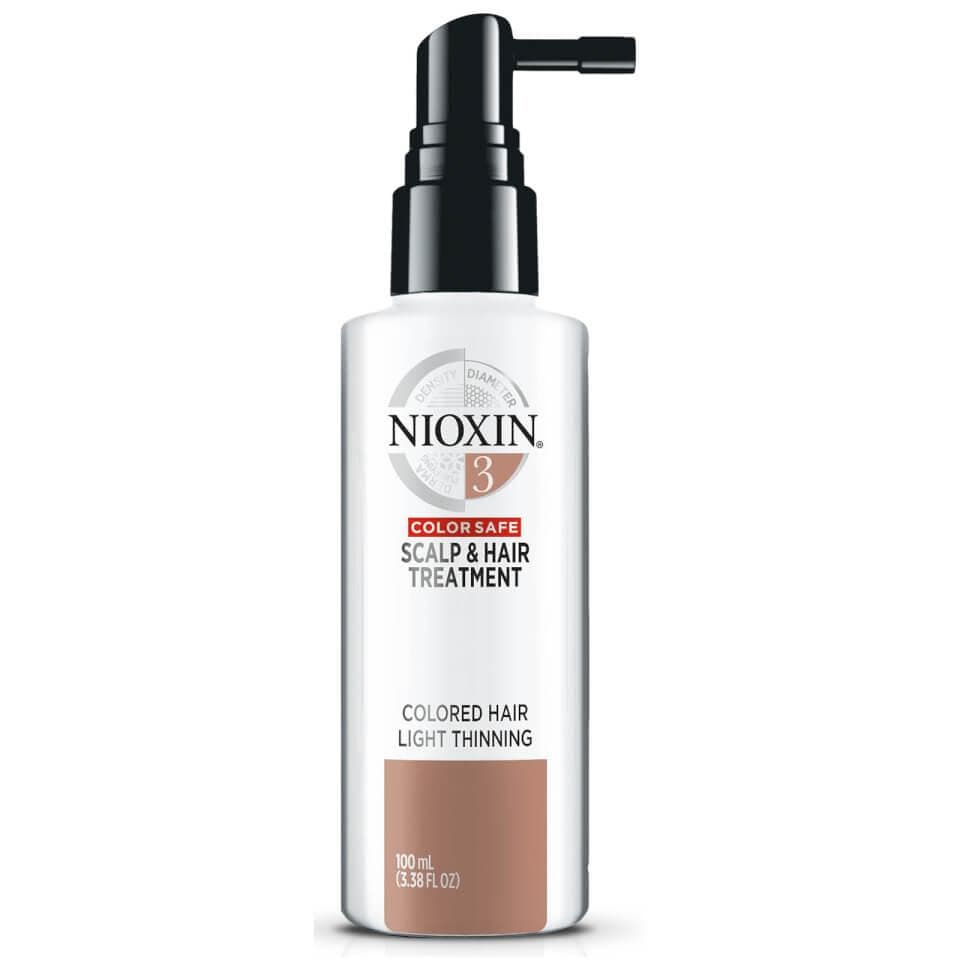 NIOXIN 3-Part System 3 Scalp & Hair Treatment for Coloured Hair with Light Thinning