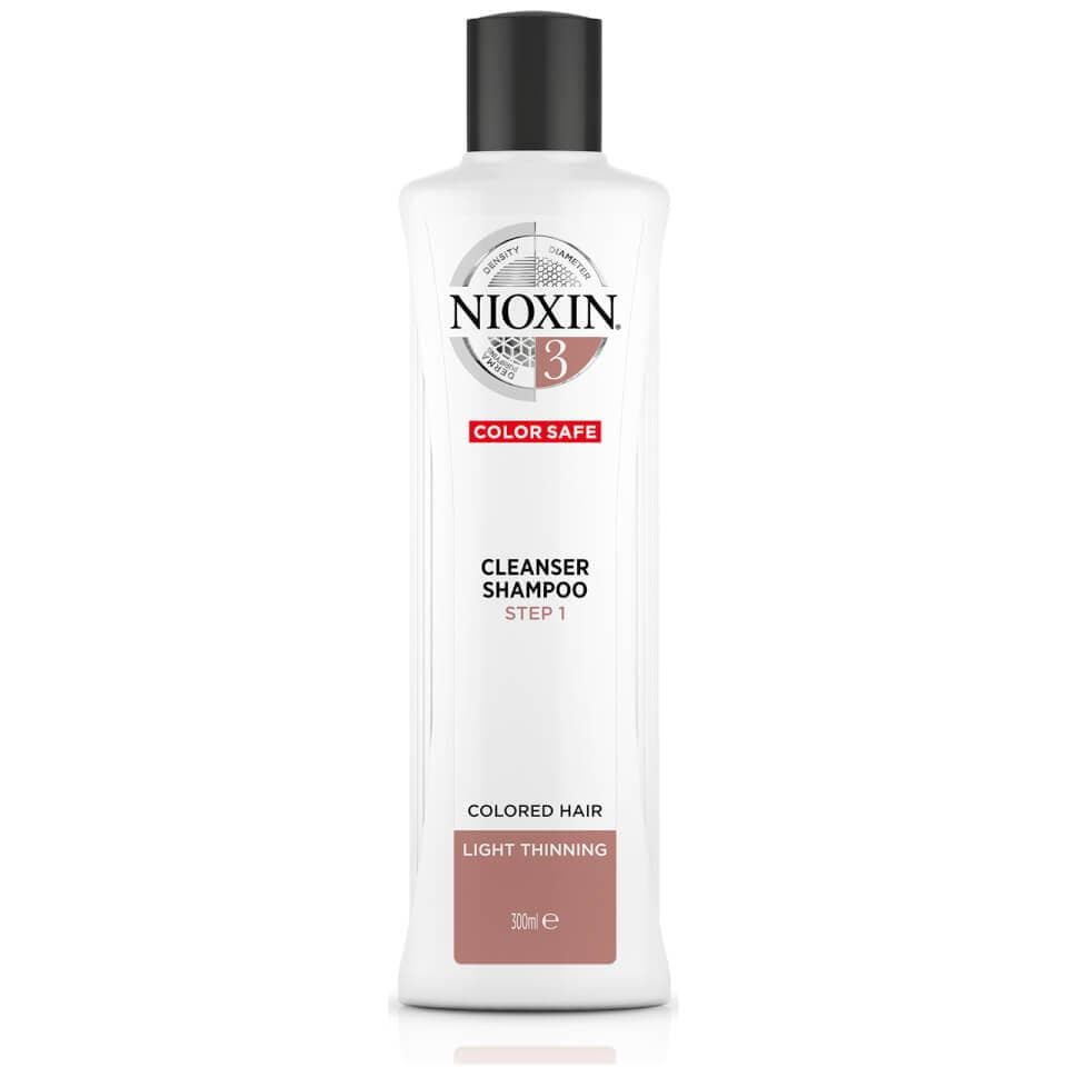 NIOXIN System 3 Cleanser Shampoo for Coloured Hair with Light Thinning