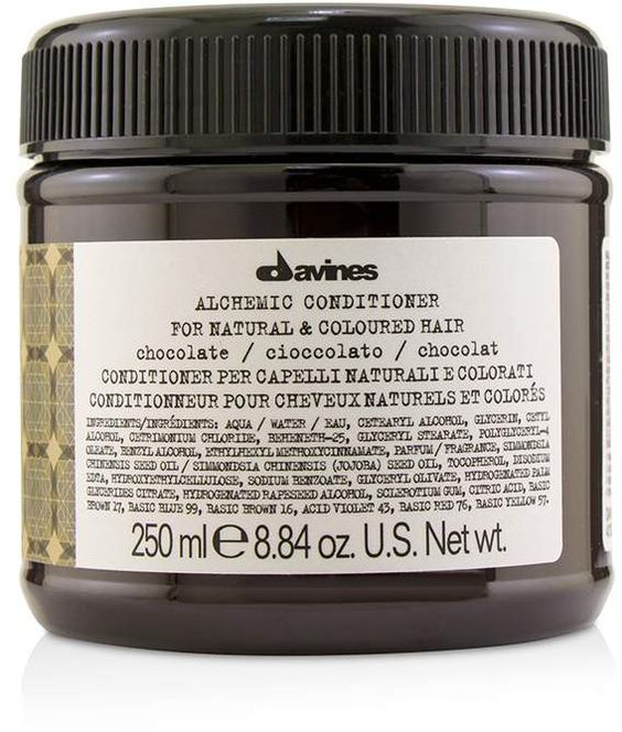 Davines ALCHEMIC Chocolate Conditioner - Illuminating Conditioner for Natural &amp; Coloured Hair